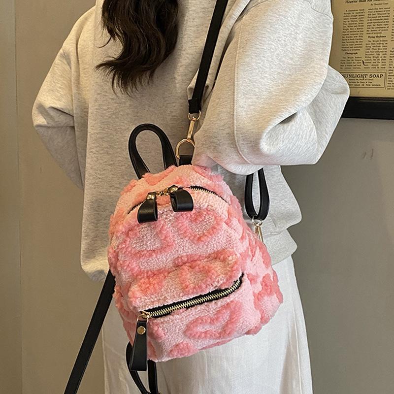 Elegant and Niche Design, Fashionable and Plush, Exquisite and Versatile, New Instagram Trendy Autumn Women's Backpack
