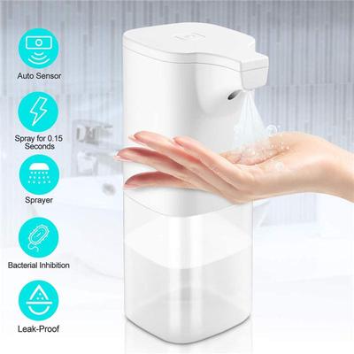 MOONNDispensador de jabón automático sin contacto con sensor infrarrojo para montaje en pared, pulverizador de niebla, desinfección de manos