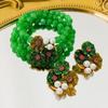 Retro Peach Lotus Pod Bracelet Women'S High-End Versatile White Bracelet Jewelry