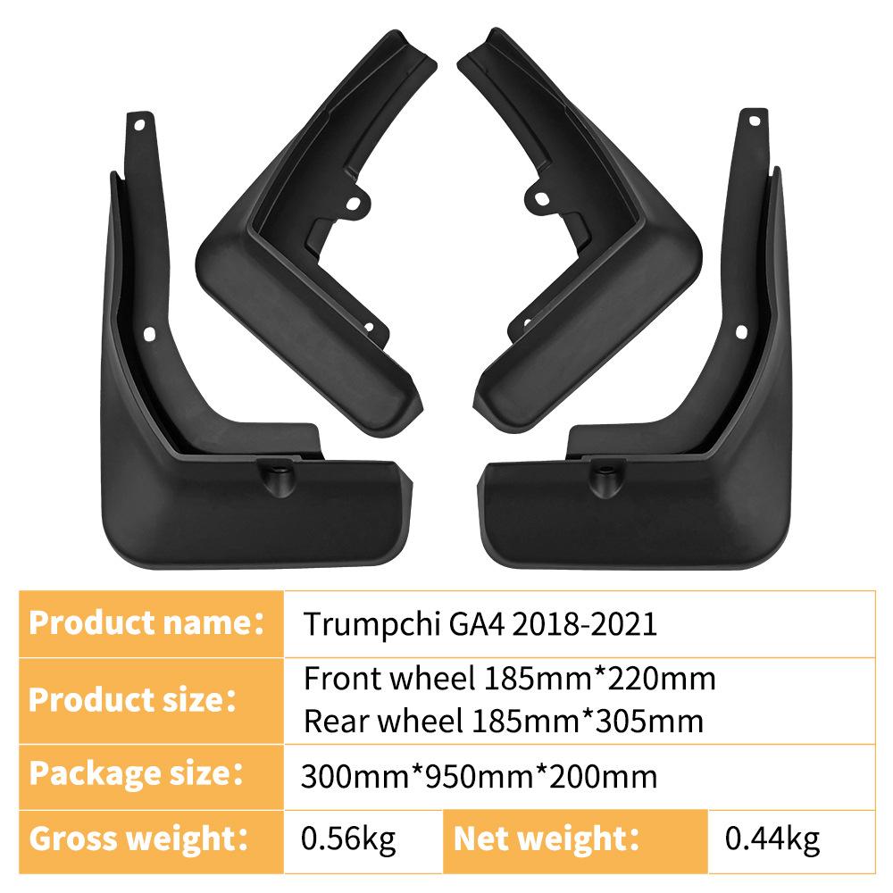 Passend für Trumpchi Trumpchi GA4 2018-2021 Außenhandel grenzüberschreitende Autoreifen Kotflügel Leder Modifikation