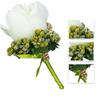 Knot Wedding Corsage Simulation Silk Rose Brooch Wedding Dress Flower Accessories Forest Berry Simulation Single Rose Corsage