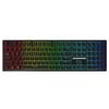 Chibao HW108 Silent Mechanical Keyboard, Red/Tea Axis, 3-Mode, Colorful Lighting for Gaming & Office.