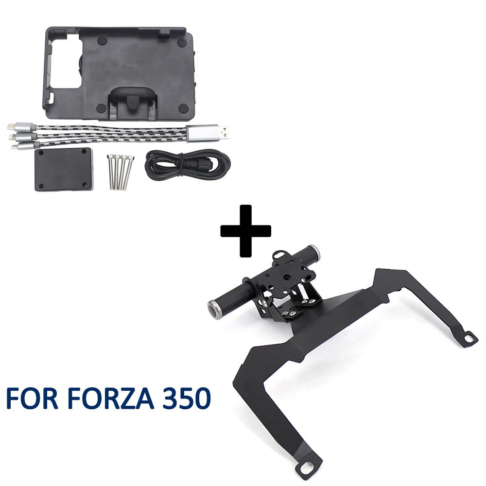 Pro Honda Forza350 Forza125 Forza 350 125 Motocykl GPS Navigace Držák na Mobilní Telefon Montážní Adaptér Stojan Držák 2020 2021