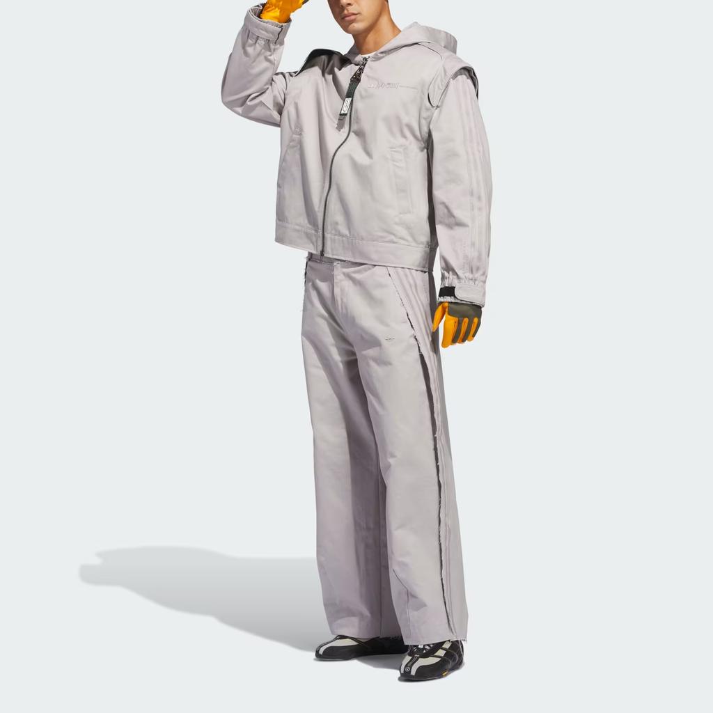 Adidas Originals x Mercedes frayed stripe trousers KD7595