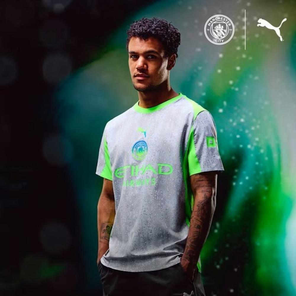 

Puma Manchester City Soccer Jersey Short Sleeve 25 26 Mcfc 3rd Jerse 03 Cool Weather/XL(105)