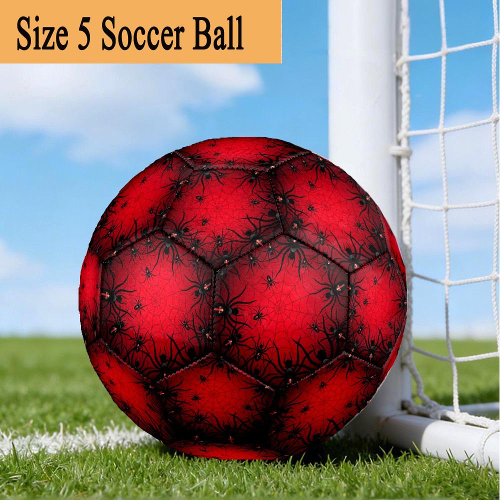 1PC Spider Web Size 5 Soccer Balls, Anti-Slip, Outdoor Sport, a Unique Gift, Birthdays, Christmas gifts Valentine'S Day gifts A8