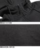 One Colors LOGOS PARK Men's Plus Size Lightweight Logo Print Zip-Up Cardboard Sweatshirt, Size 2L, Black (49)