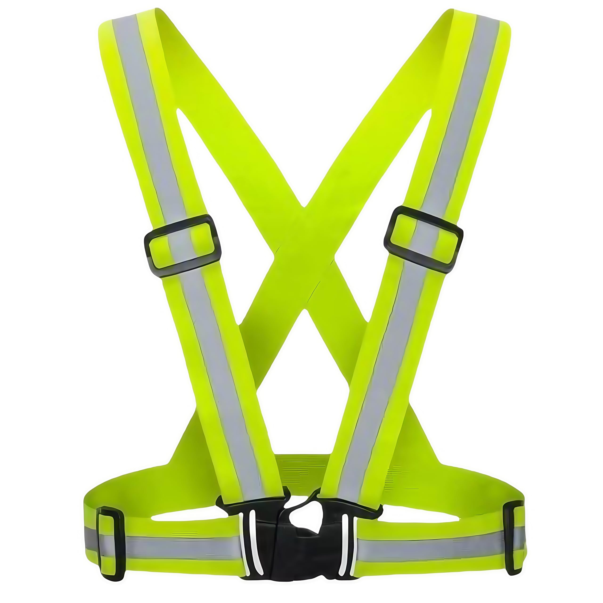 

Safety reflective fluorescent reflective band colors Safety safety highly elastic traffic night work construction night running 1 piece [L Square]