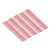 100Pcs Plastic Cutter Blades Lawn Mower Cutting Tool Replacement Garden Pruning AccessoriesRed