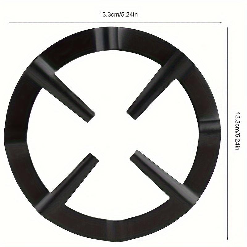 1pcs Cast Iron Gas Stove Cooker Plate, Coffee Moka Pot Stand, Durable Reducer Ring Holder, Kitchen Accessory