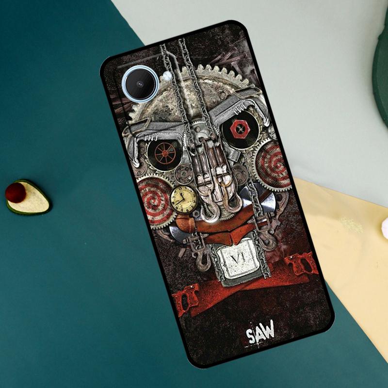 SAW The Jigsaw Killer Horror Film For Realme 9 10 11 Pro Plus GT Neo 5 3 3T C11 C15 C25s C21Y C30 C31 C33 C35 C53 C55 Case