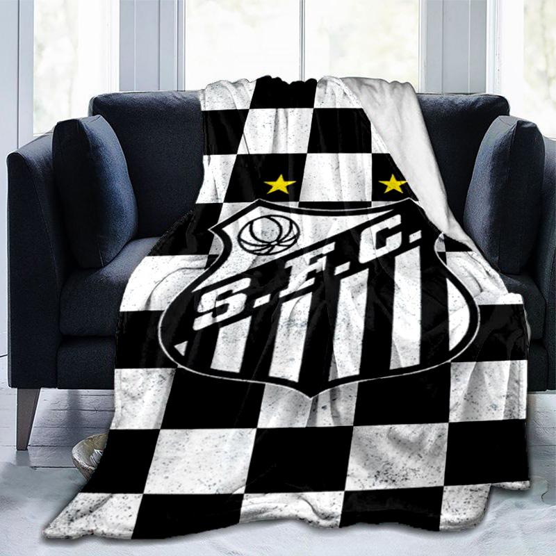 Fc Crest Design Printed Throws Blanket Soft Flannel Blankets for Couch Bed Gifts for Men Women Picnic Blanket Christmas Gifts