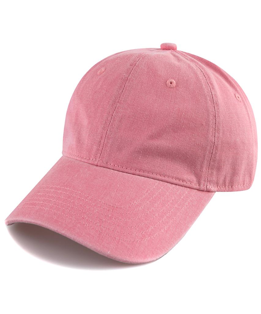 Chaebteo Standard Pigment Ball Cap-Pink