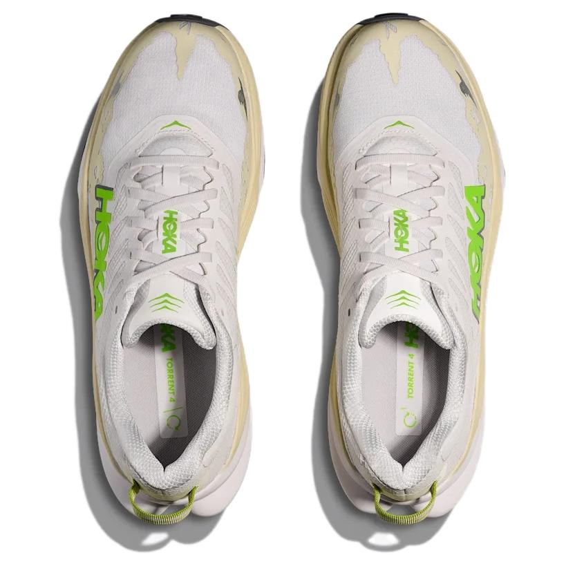HOKA One One Torrent 4 Comfortable Soft Durable Supportive Breathable Lightweight Casual Running Shoes Men Sneakers White 1155115-WNL