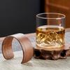 High Borosilicate Glass Guanshan Cup, High Temperature Resistant Transparent Buckle Cup, Household Tea Cup Is Not Hot And Insulated Glass