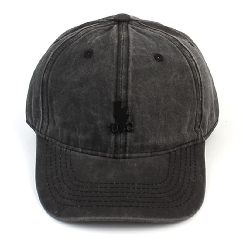 Universal Chemistry Thunder Pigment Washing Black Ballcap Washing Ball Cap
