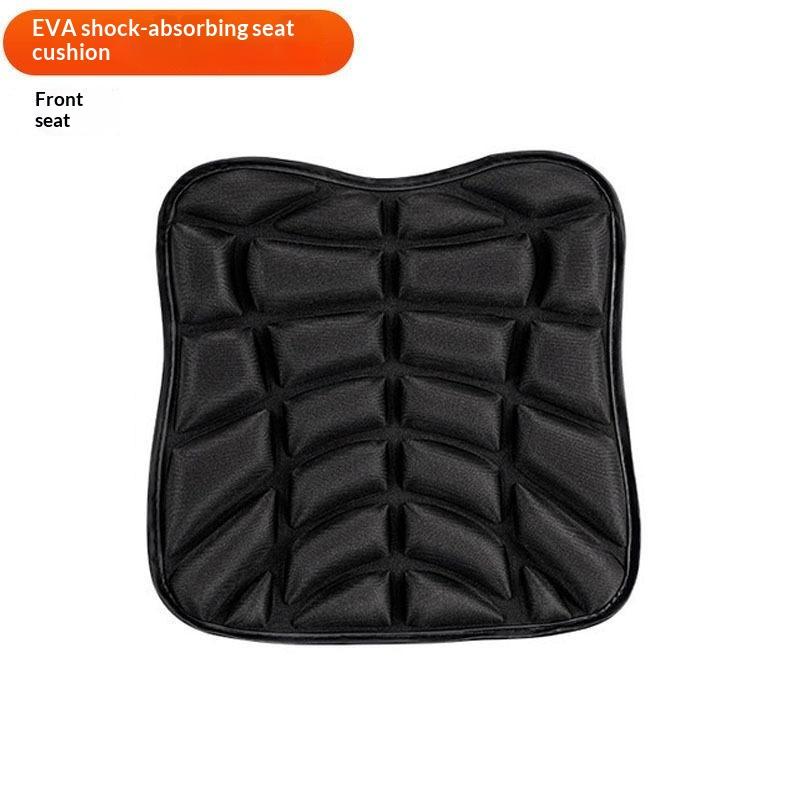 Universal Motorcycle Seat Cushion 3D Gel Breathable Shock Absorbing Comfort Pad for Summer Winter All Season Use