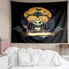 The-Nightmare-Before-Christmas Print Tapestry, Backdrop, Easy Setup, Ideal for Bedroom, Office & Living Room, with Aesthetic Wall Hanging Decor.