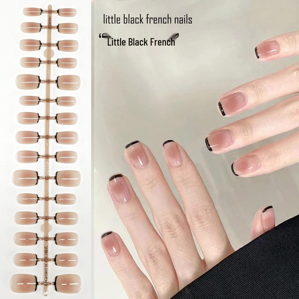 Blush Gradient Nail Tips - Semi-finished, Wearable, Long & Short Styles for Nail Salon Art