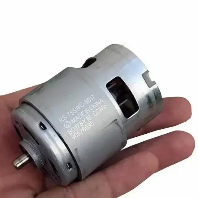 High speed violent large torque electric tool motor 14.4V  RS-755WC-8514 18V RS-755WC-8017