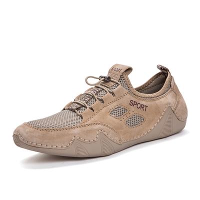 Men Fashion Casual Shoes Cow Suede Leather Men Designer Sneakers Italian Moccasins Men Breathable Driving Shoes Zapatos Hombre
