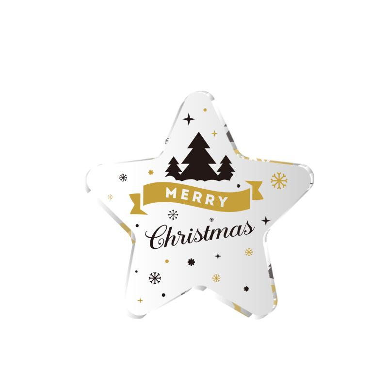 Pentagramm Klares Acryl Geschenk für Freunde und Familie Schlafzimmer Schreibtisch Verschönerung Ornamente