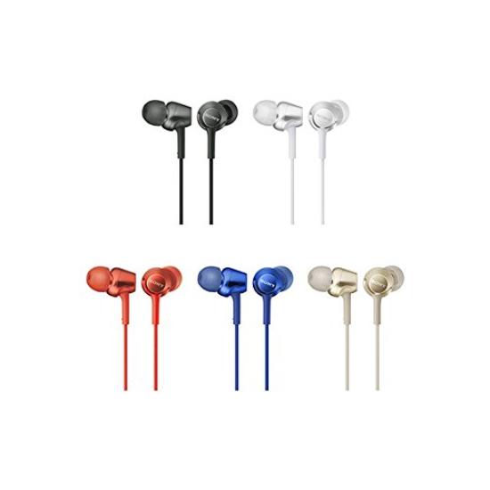 Sony MDR-EX255 Earphones: In-Ear, Gold