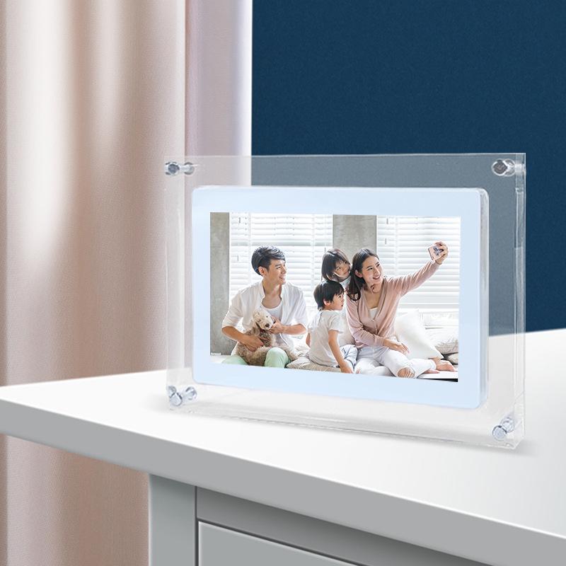 5" Acrylic Digital Photo Frame with IPS Screen and Media Player