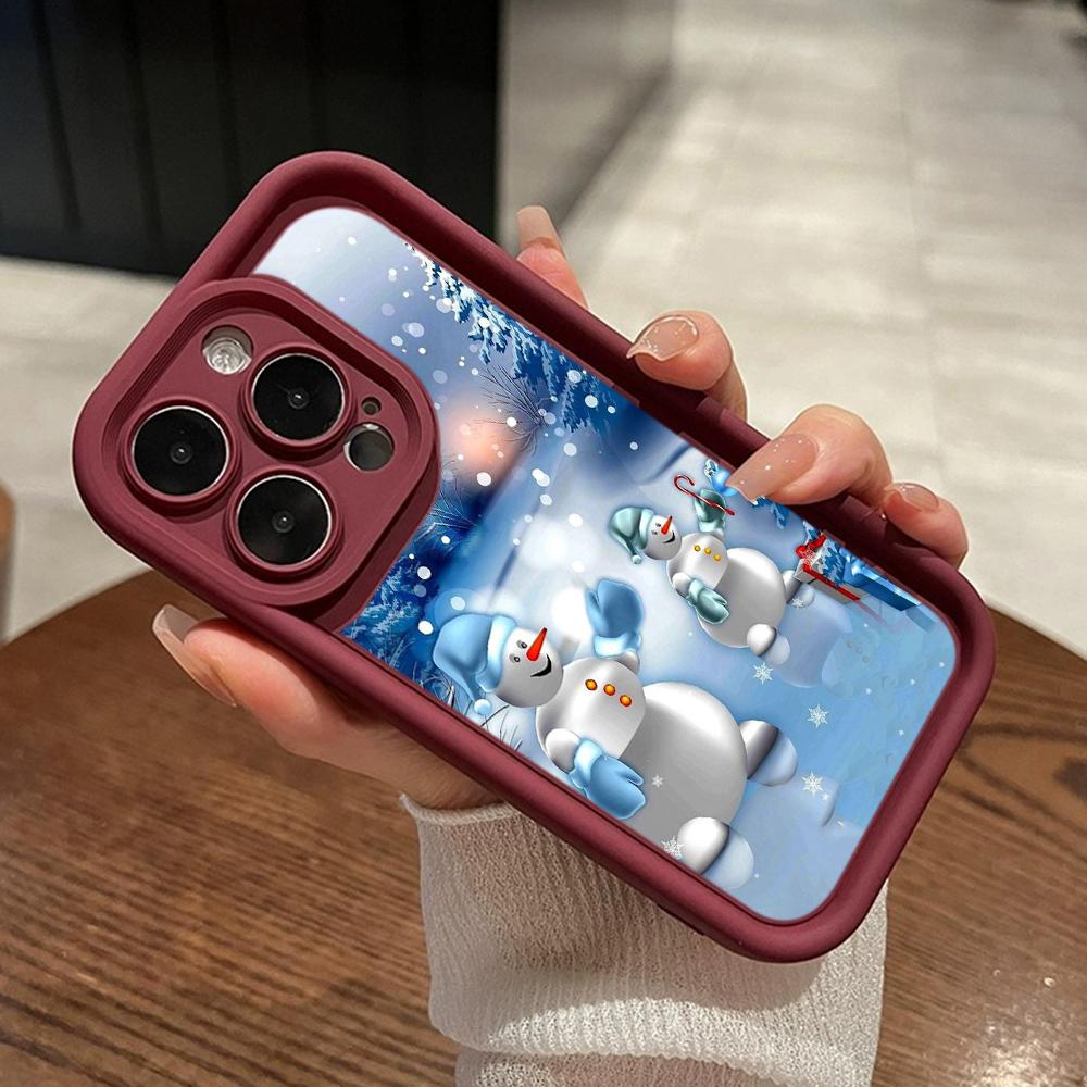 Sky Eye Ladder Soft Case für Samsung A06 A15 A25 A35 A55 A14 A24 A34 S23 S24 FE Alle Samsung Modelle Handyhüllen Cover NY43 Weihnachten Frohes Neues Jahr Kunst