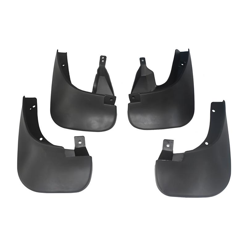 Compatible Hyundai New Tucson (2006-2013) Soft Rubber Mudguard - No-Drill Required.