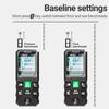 ANENG G120 Smart HighPrecision Laser Rangefinder Green Laser Distance Meter 30 Set of Data Storage