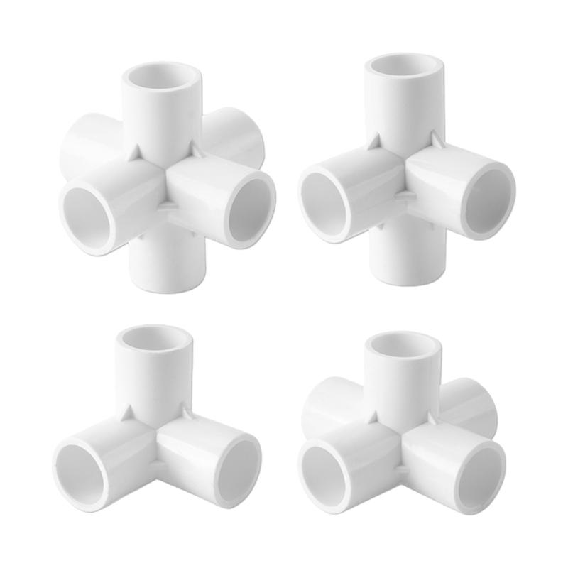 12PCS Professional Water Pipe Couplings Building Furniture Greenhouse Shed Pipe for Home Plumbing and Irrigation Systems