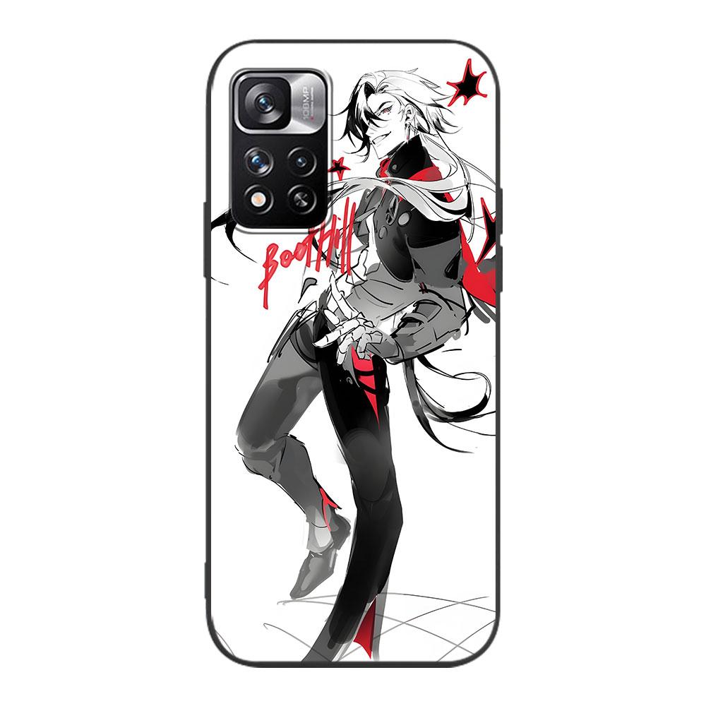 

Boothill Star Rail Case for Xiaomi Redmi 10A 10C 9C 12C 9A 9i 10 12 9 Prime 9T K40 Pro Black Soft TPU Mobile Phone Bag Cover Redmi K40 Pro