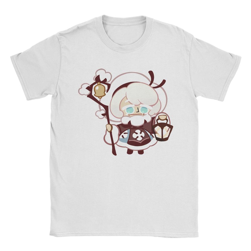 Cookies Run Kingdom T Shirt Unisex 100 Cotton Novelty TShirt Round Neck Cotton Cookie Tees Short Sleeve Tops 6XL