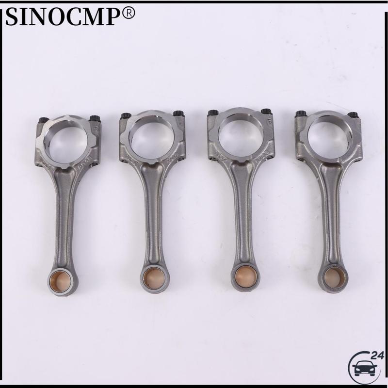 

4PCS Connecting Rods 13201-29177 For 1998-2008 Toyota Corolla Celica GT Prizm 1.8L 1ZZFE for 1998-2002 Chevrolet Prizm 1.8L