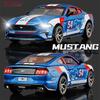 SPZS3 1:34 Ford Mustang GT 2018 Muscle Car Alloy Car Die Cast Toy Car Model Sound and Light Children's Toy Collectibles Birthday Gift