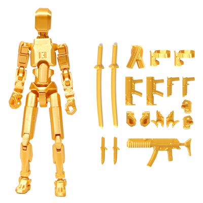 Vícekloubový pohyblivý robot 3D tištěné figuríny hračkylucky 13 figurína akční figurky hračky dárky