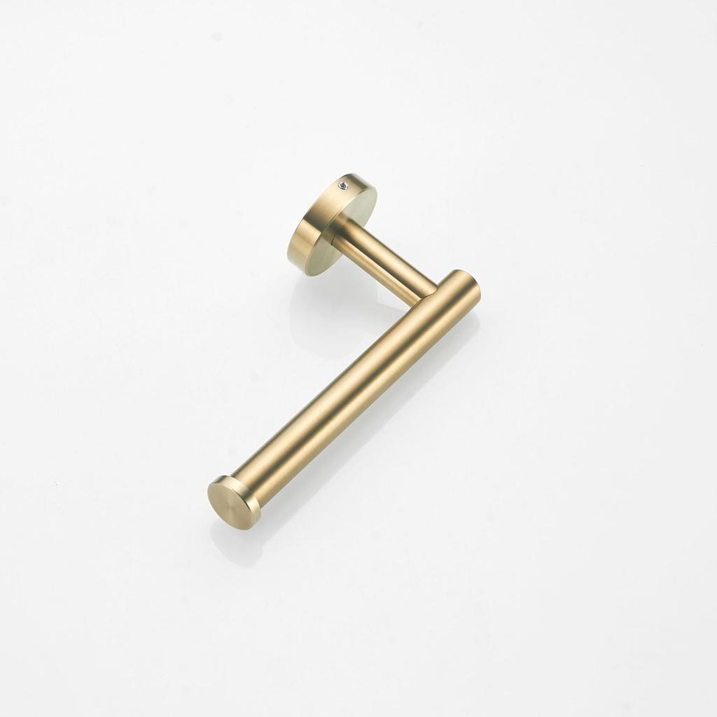 304 Stainless Steel Black Towel Rack 3-Piece Set Bathroom Towel Ring Tissue Hook Single Coat Hook