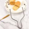 Butter Cheese Slicer with Scale Stainless Steel Cheese Slicer Ham Cutter Kitchen Tool
