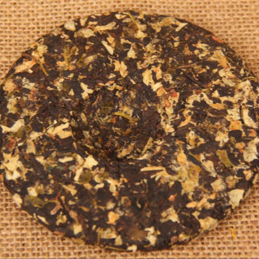 Pack of puer tea 100g jasmine old ripe puer round brick tea