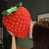 Large Strawberry Plush Pillow For Girls Ins Style Fruit Cushion Toy
