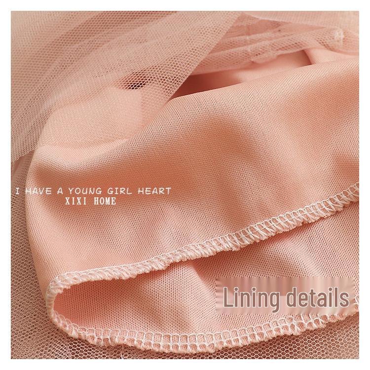 Irregular Mesh Women's Skirt Autumn/Winter 2025: Multi-Layer Cake Puffy Long Skirt, Super Fairy Temperament Dress