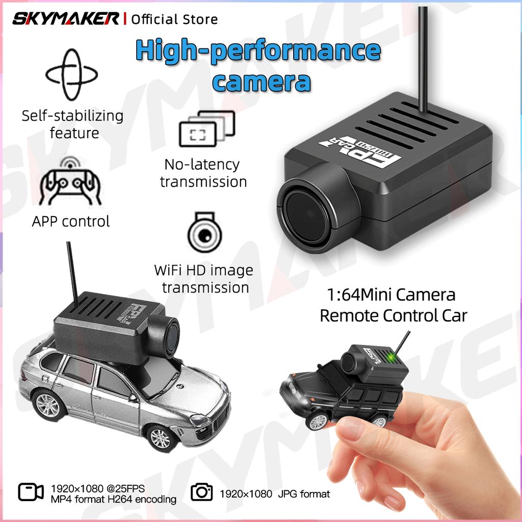 Wltoys Mini Fpv App Control Car 1:64 Mini Remote Control Camera Car 2.4Ghz Led Ambient Lights Mini Rc Car Toys For Boys Gift
