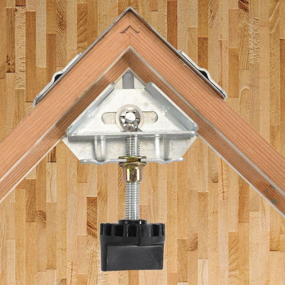 Quick Clip Right Angle Clamp Stainless Steel Angle Clip Clamp Durable Corner Locator  Woodworking