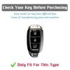 Tpu Car Key Fob Case Cover For Hyundai Elantra Grandeur Accent Solaris Sonata Palisade Kona Creta I20 I30 Ix35 Ix25 Key Chain