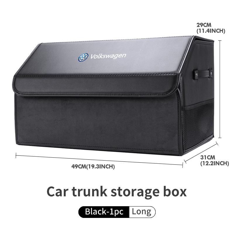 Car Trunk Organizer Box Tailbox Stowing Tidying Storage WW42 Bag For Volkswagen VW Scirocco Passat Polo B5 B6 B7 CC Tiguan Sharan