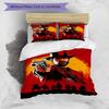 Juego de ropa de cama con estampado de Red Dead Redemption 1 de 3 piezas, juego de funda nórdica incluye funda nórdica y fundas de almohada, decoración de dormitorio y regalo perfecto para todas las estaciones