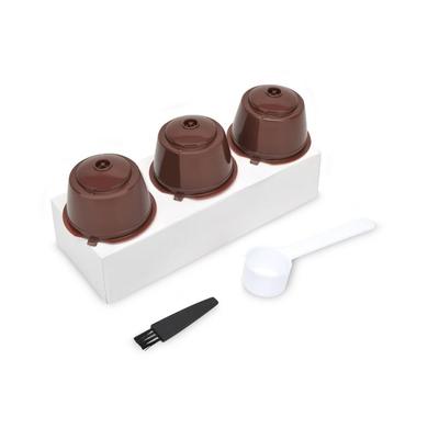 Paniers-filtres à café réutilisables, 3 pièces, tasse à capsules pour Machine à café Nescafe Dolce Gusto