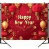 2D Chinese New Year Red Lantern Photo Background Cloth Studio