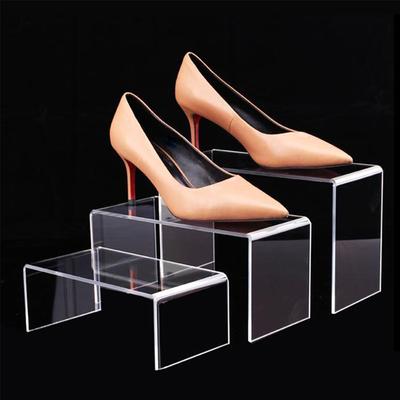 Clear Acrylic Display Stand For Anime Figures Cupcake Shelf Organizer Desserts Holder Jewels Display Risers Stand Perfume Stand